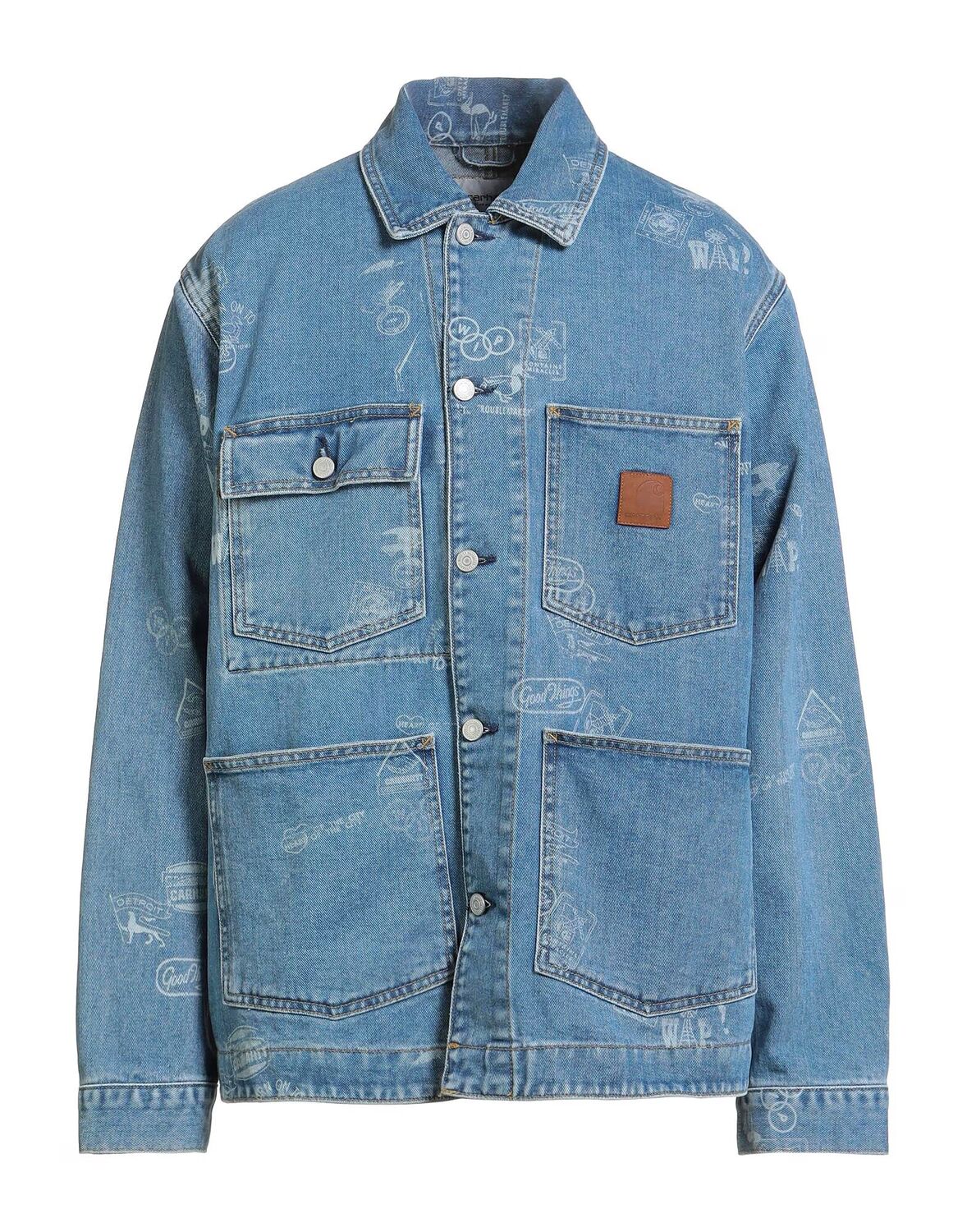 

Джинсовая куртка Carhartt, синий