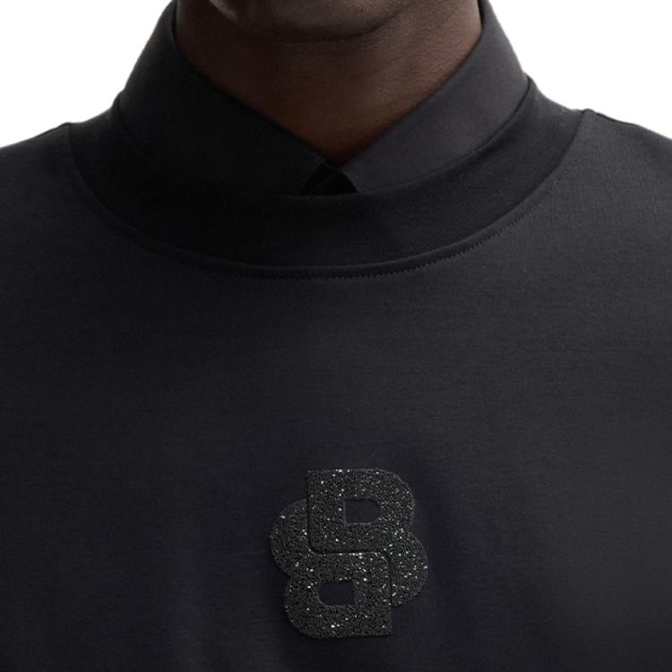 

Босс Свитер с культовым логотипом HUGO BOSS, черный