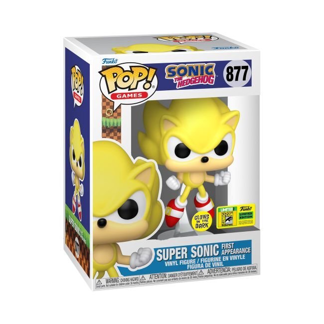

Funko POP! Игры, коллекционная фигурка, Super Sonic, Limited Edition, 877