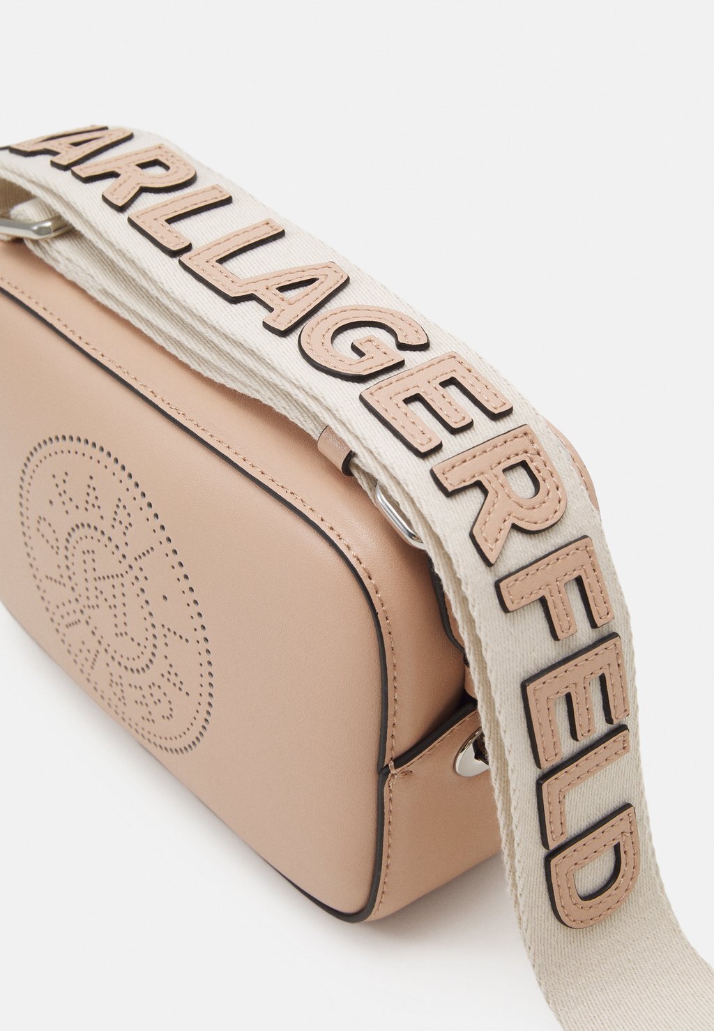 

Сумка через плечо CIRCLE CAMERABAG PERFORATED KARL LAGERFELD, розовый
