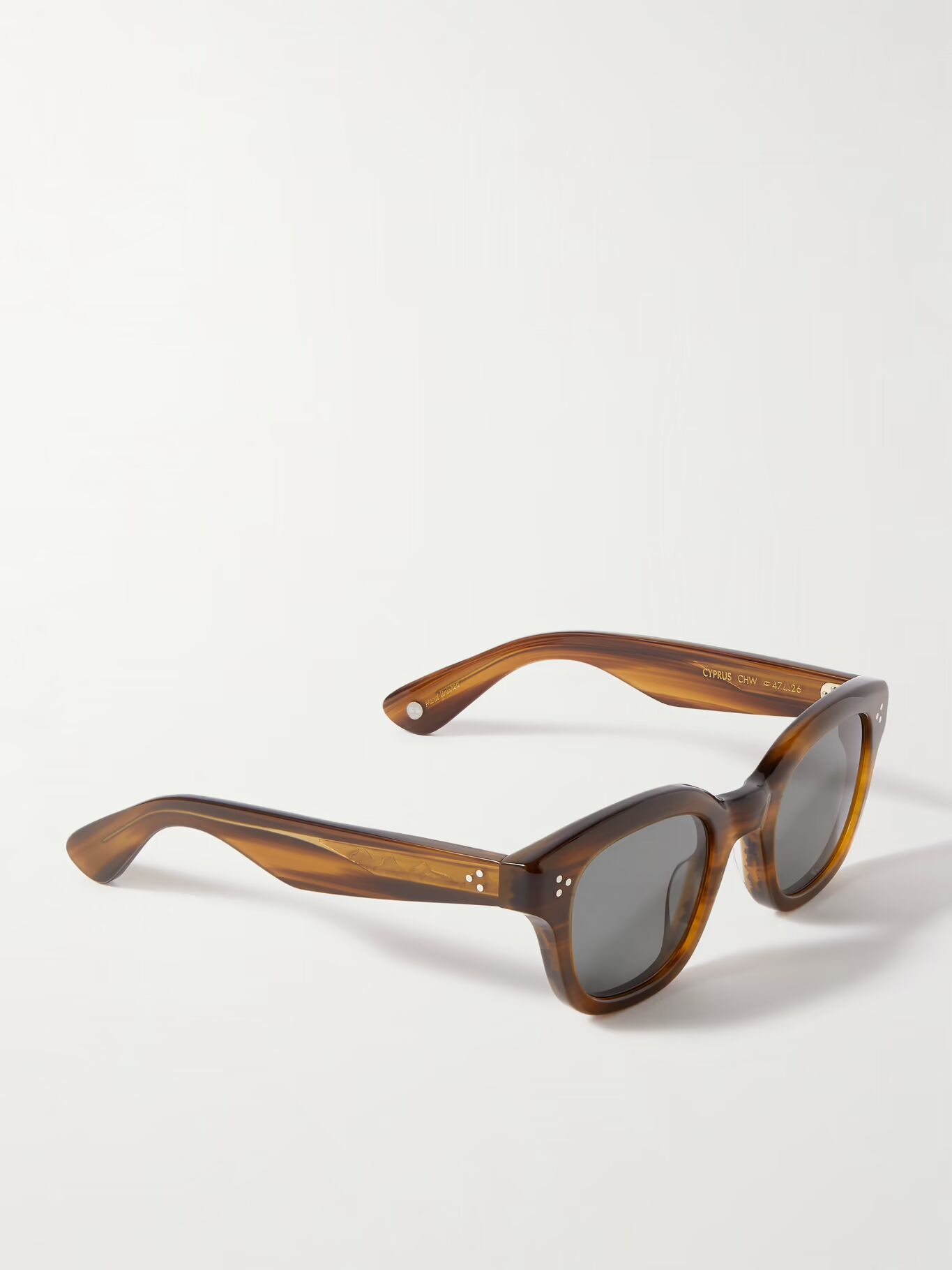 

Солнцезащитные очки Cyprus Square-Frame из ацетата GARRETT LEIGHT CALIFORNIA OPTICAL, цвет Tortoiseshell