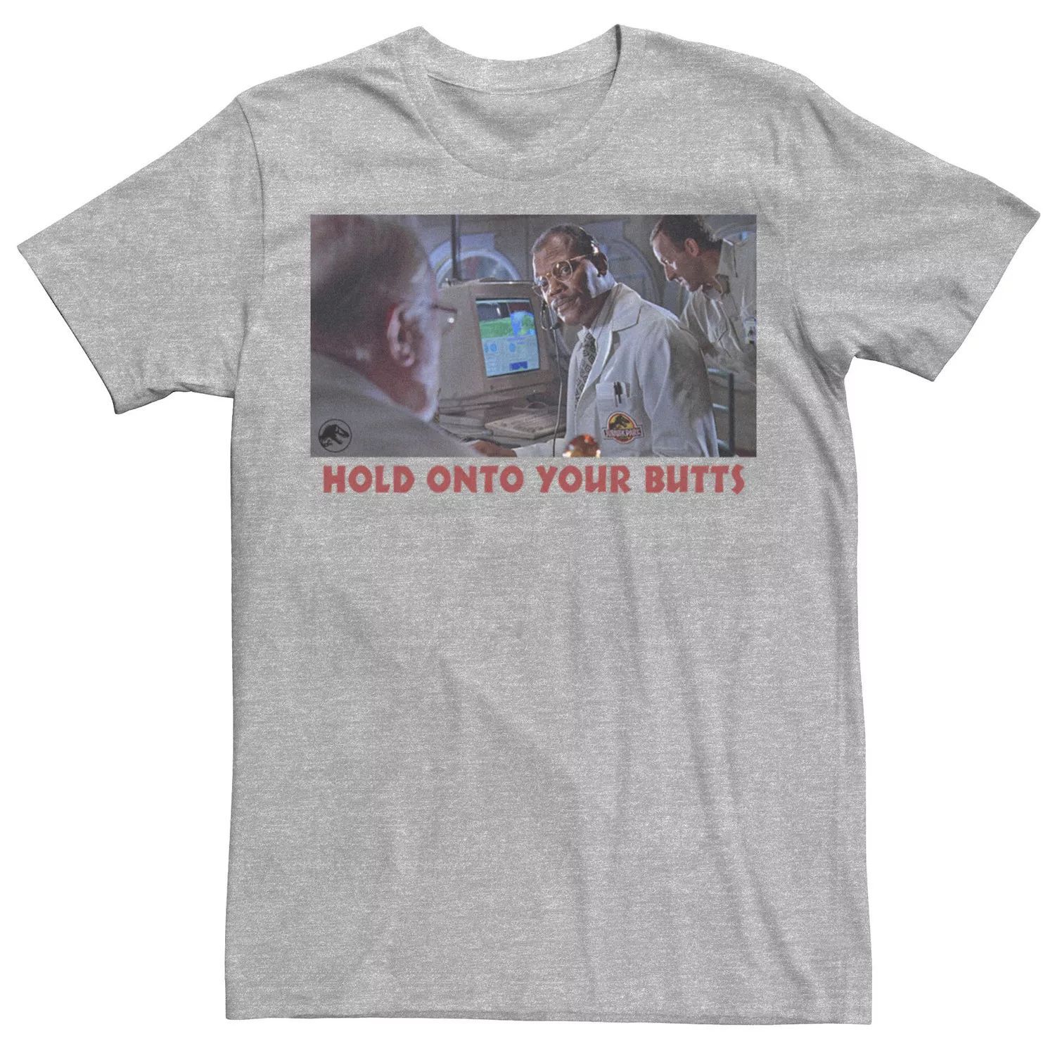 

Мужская футболка с фотографией Hold Onto Your Butts Jurassic Park