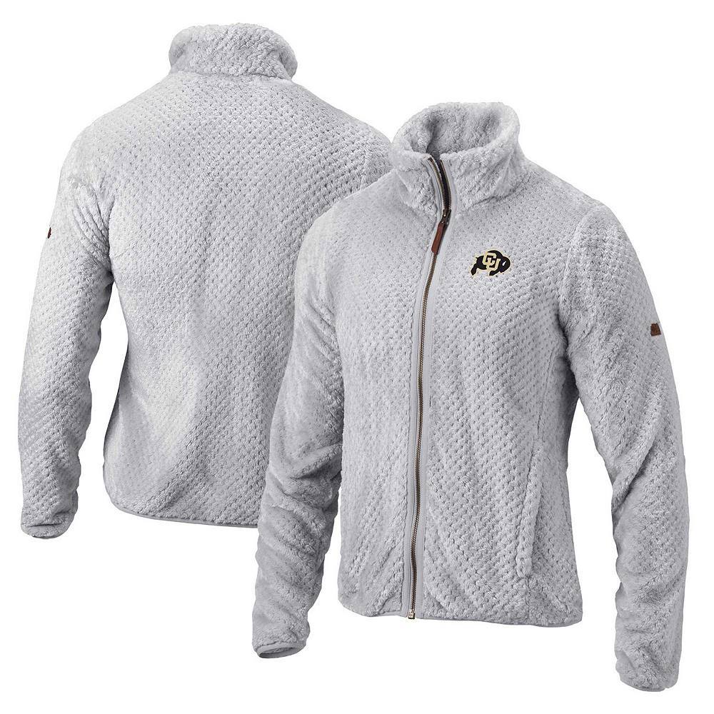 

Женская куртка Columbia Grey Colorado Buffaloes Fire Side II с молнией во всю длину, цвет Col Grey