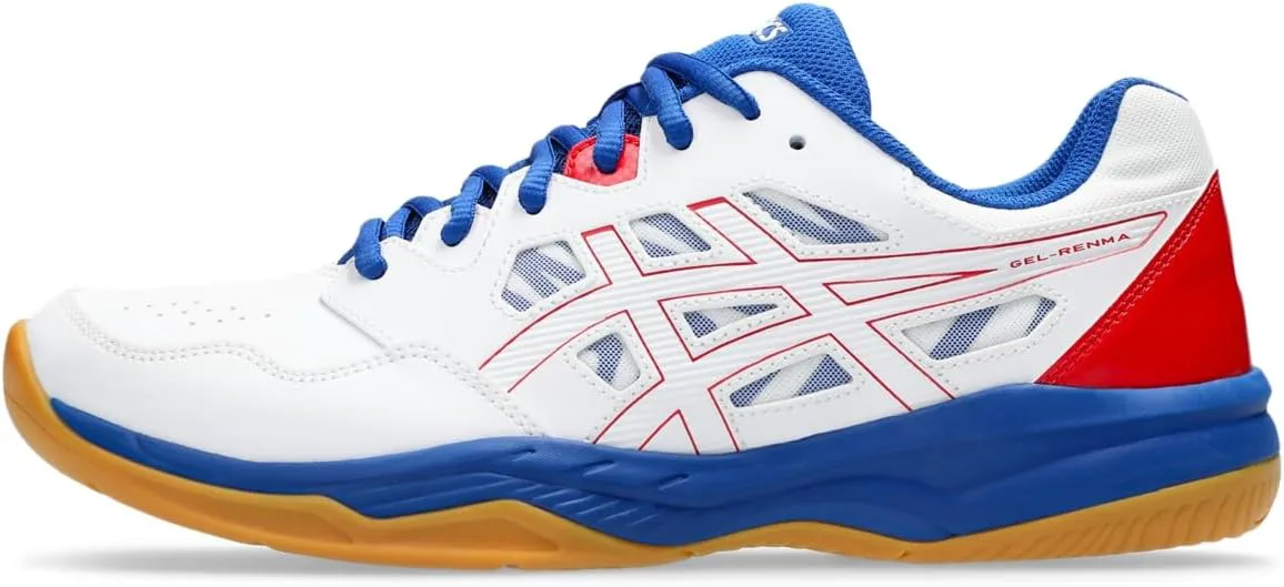 Мужские кроссовки для пинг-понга Asics Gel-RENMA, белый/красный