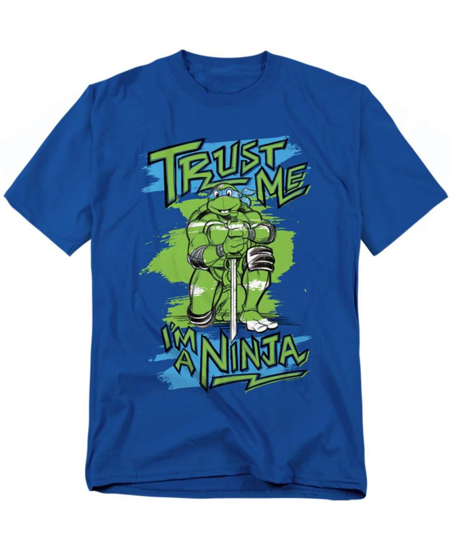 

Футболка Big & Tall TMNT Trust Me, Im A Ninja TEENAGE MUTANT NINJA TURTLES, Royal blue, Синий, Футболка Big & Tall TMNT Trust Me, Im A Ninja TEENAGE MUTANT NINJA TURTLES, Royal blue