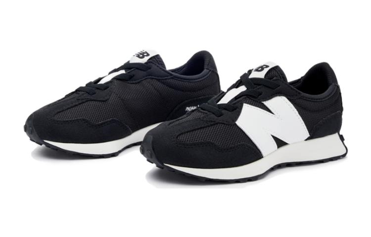 Кроссовки с логотипом на заплатке Low-top New Balance, черный — фото 2