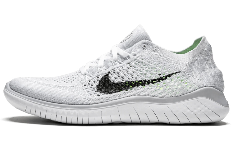 

Nike Free RN Flyknit 2018 White Pure Platinum (женские)