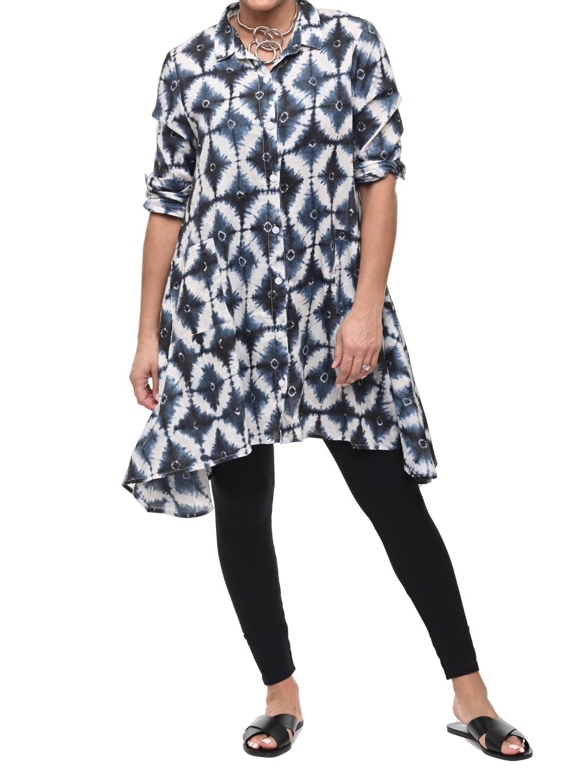 

Топ на пуговицах Demi в цвете Starlight Tulip Clothing, Starlight