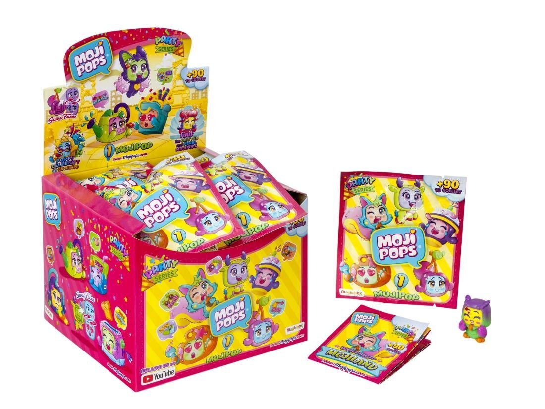 

Сумка Moji Pops Party Box 24 с фигуркой MojiPops