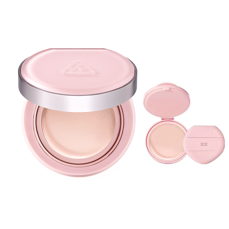 

3CE Тонирующая база Mist Pink с воздушными подушечками для увлажнения кожи 11g