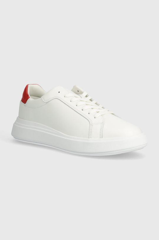 

Кожаные кроссовки LOW TOP LACE UP LTH Calvin Klein, белый