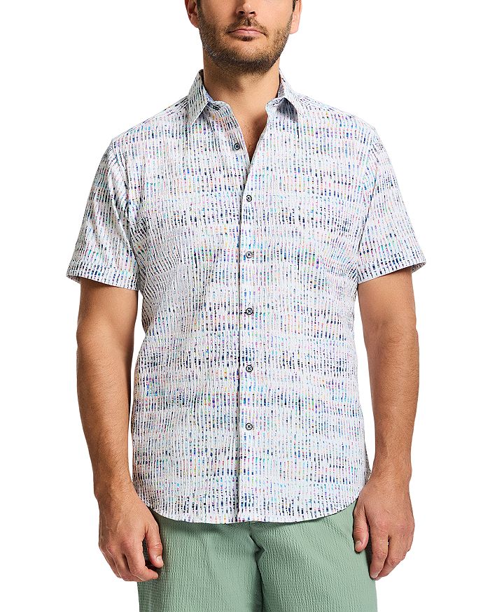

Плетеная рубашка Ponza Robert Graham, мультиколор
