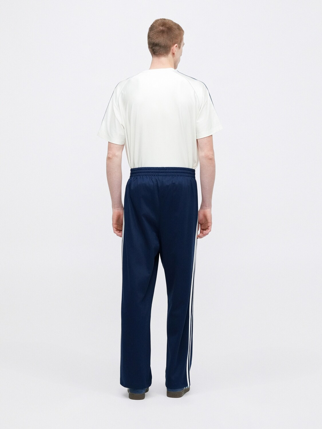 Adidas Originals Широкие брюки в цвете Navy — фото 4