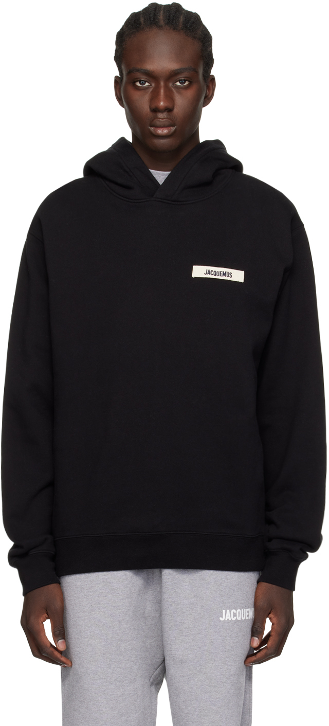 

Толстовка Les Classiques 'Le hoodie Gros Grain' JACQUEMUS, черный