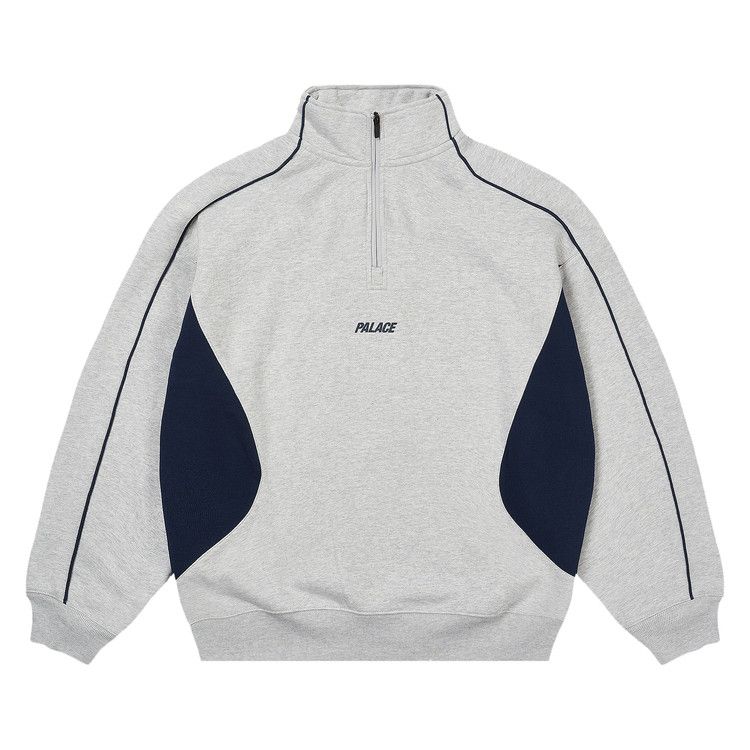 

Толстовка Palace Inserto 1/4 Zip, Grey Marl