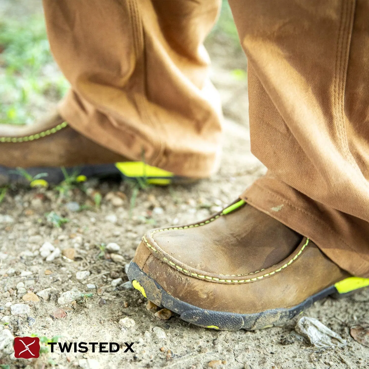 Ботинки Chukka Twisted X, Bomber & Neon Yellow — фото 3