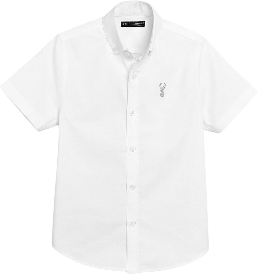 

Рубашка на пуговицах Next Regular fit Button Up Shirt, белый