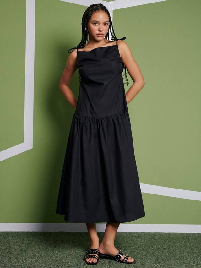 

Платье миди с заниженной талией Venus GHOSPELL, Black