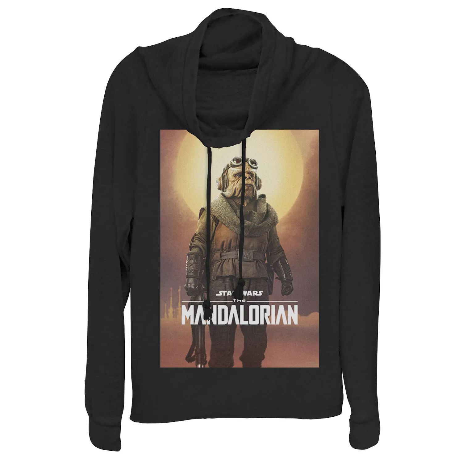 Толстовка с рисунком Star Wars The Mandalorian Kuiil для юниоров Licensed Character