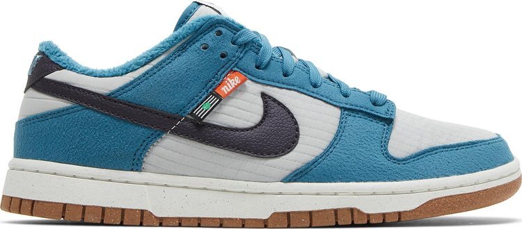 

Кроссовки Nike Dunk Low Next Nature 'Toasty - Rift Blue', синий