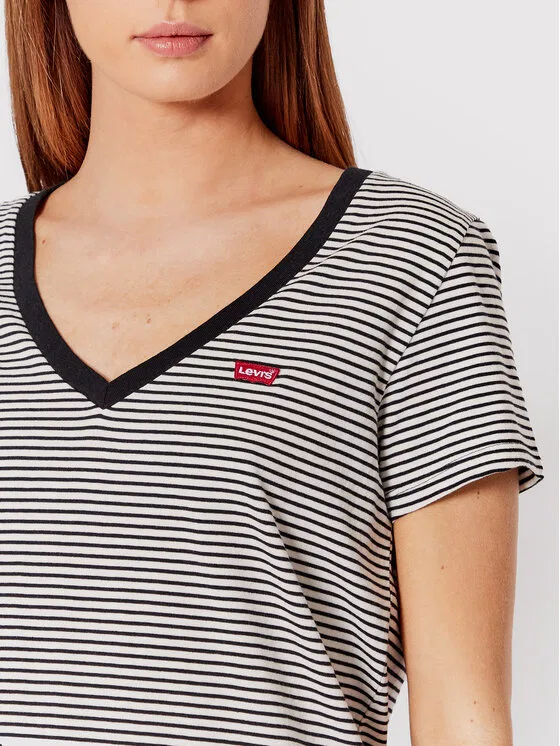 Футболка regular fit Perfect V-Neck Tee Levi'S, мультиколор — фото 3