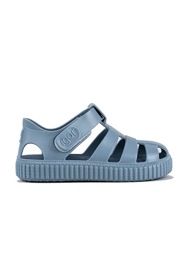 Детские сандалии для мальчиков с водоотталкивающей пропиткой Nico MC Dark Blue Igor, S19