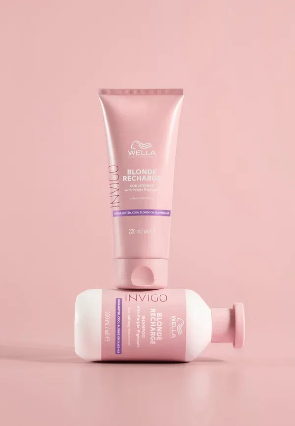 Кондиционер для блонда Wella Professionals Blonde Recharge 200 мл — фото 4