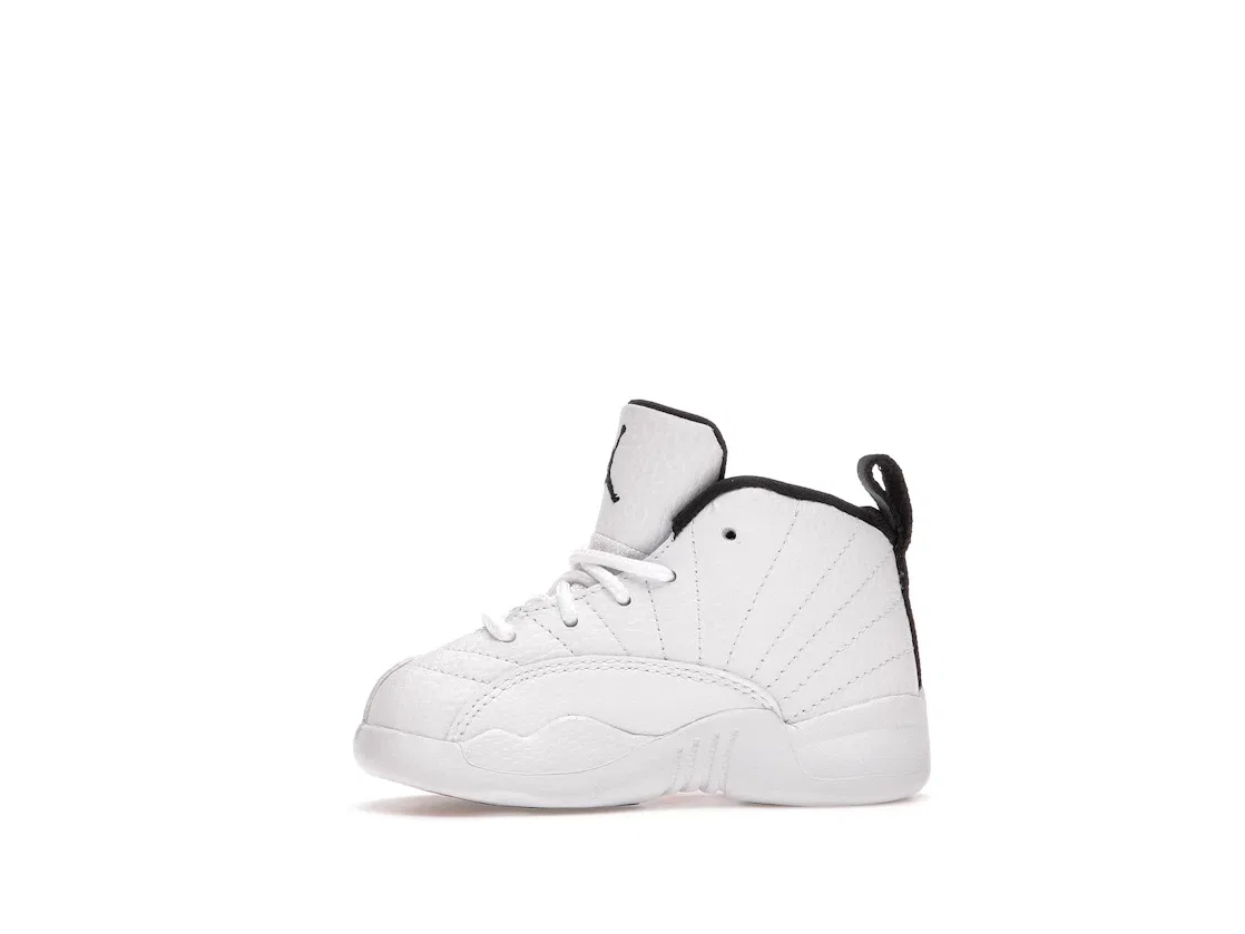 Детские кроссовки Lifestyle с принтом Jordan 12 Retro Jordan, White/Black-University Red — фото 3