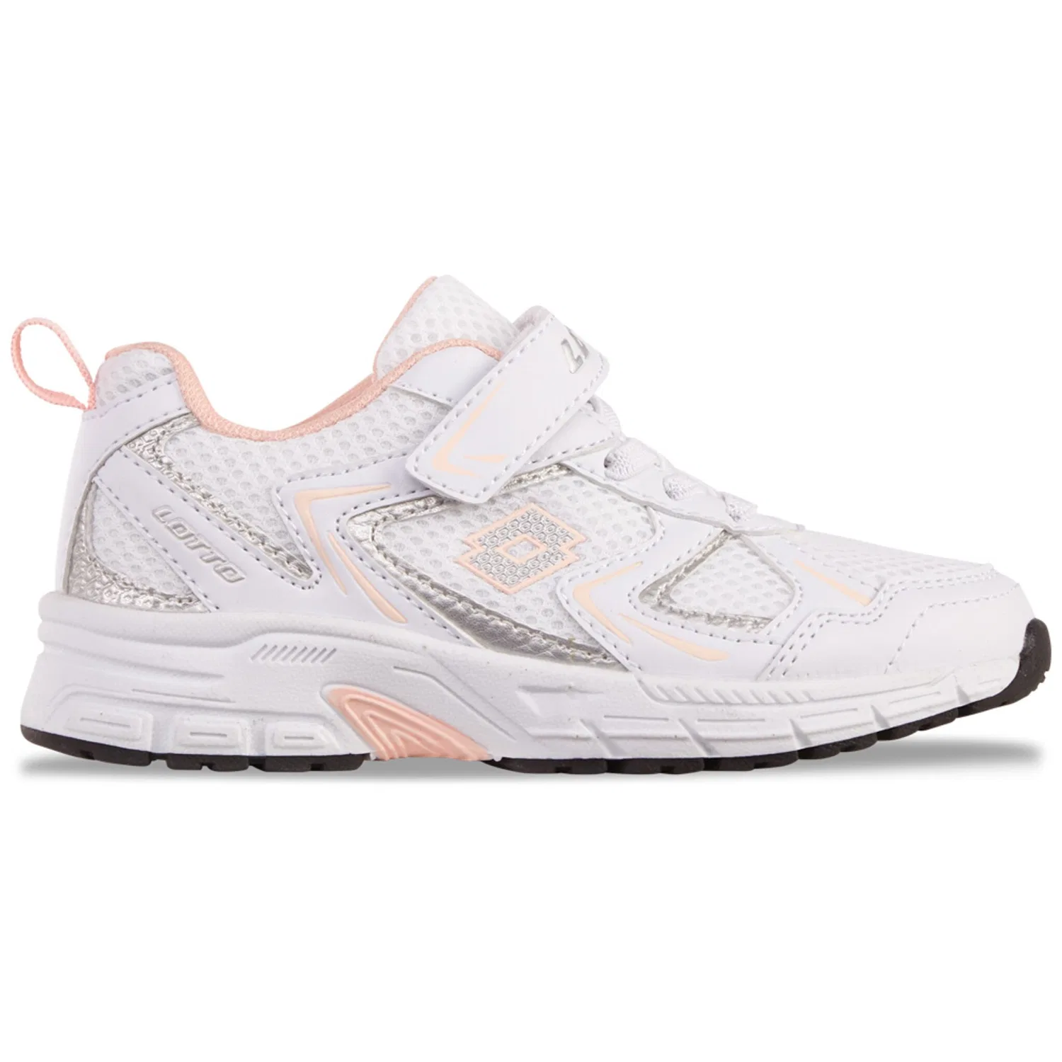 Детские кроссовки без шнуровки Lotto, White-Rose