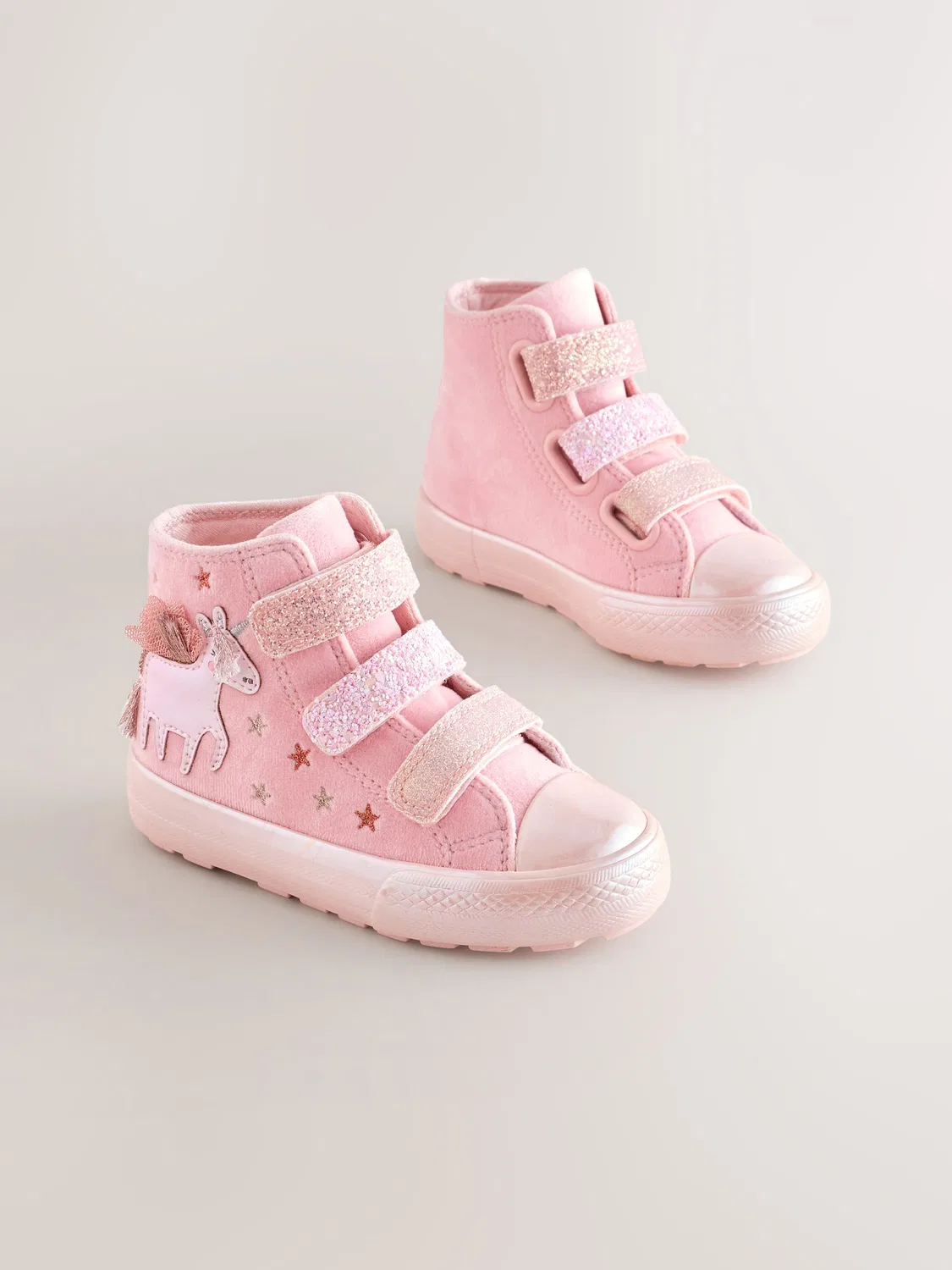 Кеды высокие, модель Touch Fastening High Top Next, розовый