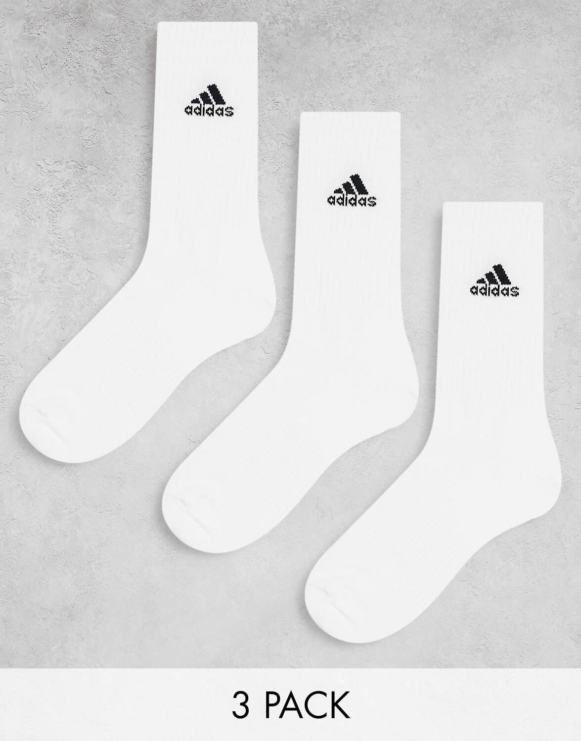 

3 пары белых носков adidas Sportswear