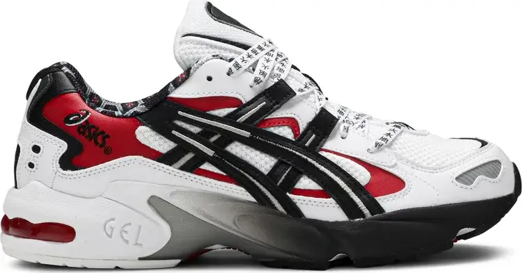 

Кроссовки gel kayano 5 og 'white black' Asics, белый