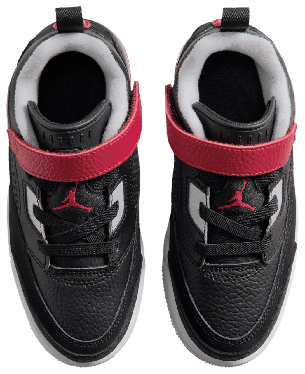 Кроссовки для мальчиков Spizike Low Jordan, цвет Gym Red/Black/Wolf Gray — фото 4