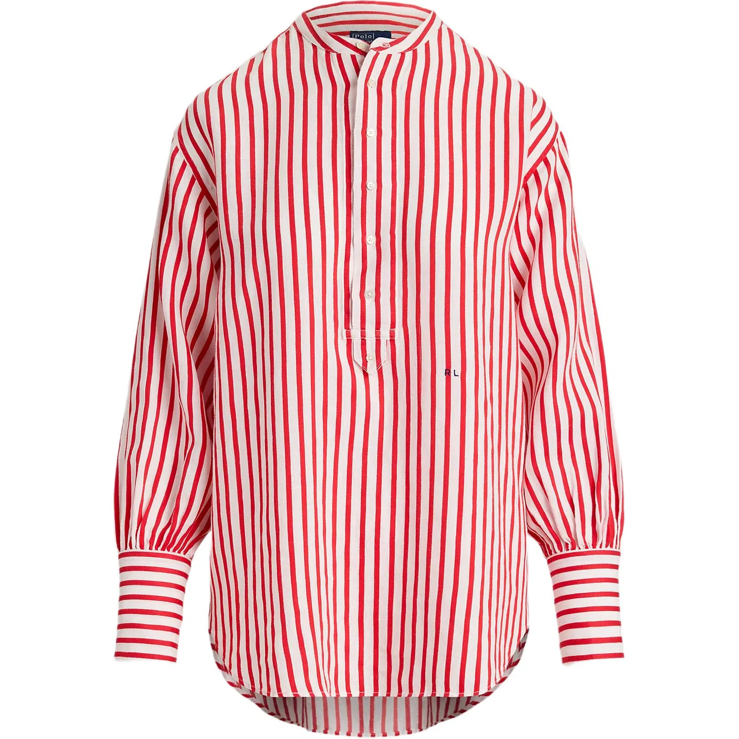 Женская рубашка свободного кроя Polo Ralph Lauren, White Red