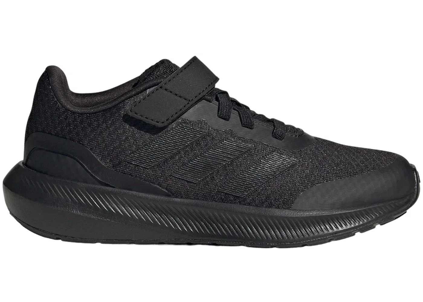 Детские кроссовки с ремешком Adidas Runfalcon 3.0 Top Strap Adidas, Core Black
