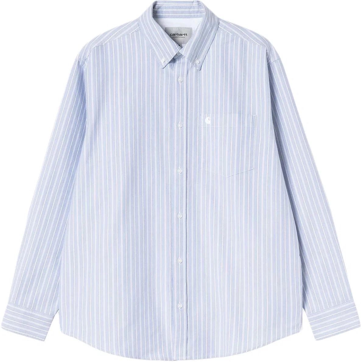 Детская рубашка с полосатым принтом Canan Stripes Bleached Carhartt WIP, Canan Stripes Bleached