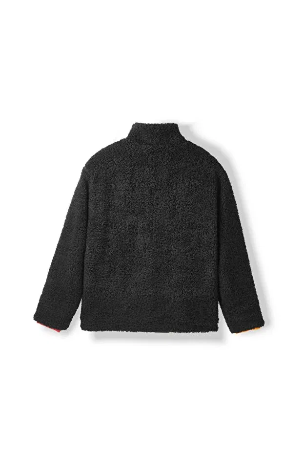 Детская куртка для девочек с принтом Gsstore, Black — фото 3