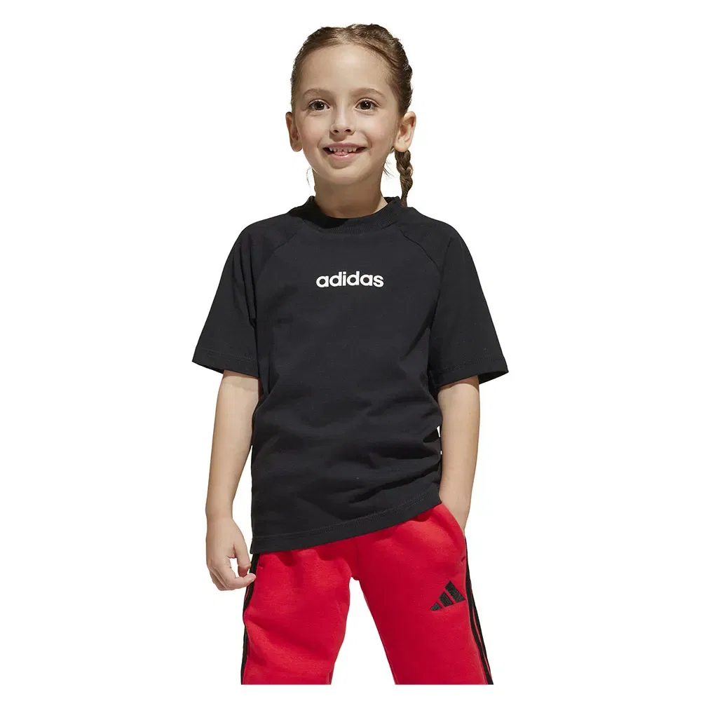 Футболка с коротким рукавом Essentials Adidas, черный
