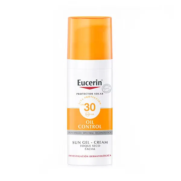 Солнцезащитный крем для лица Oil Control SPF 30 с матирующим эффектом Eucerin, 50 мл