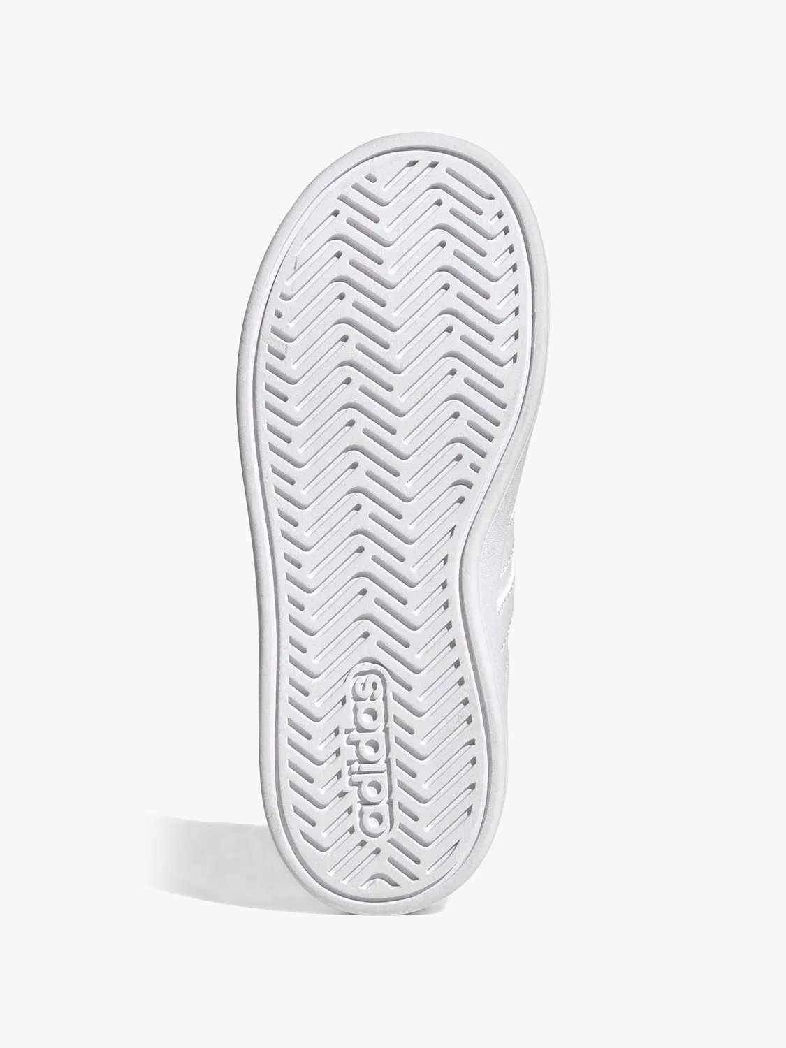 Детские кроссовки на липучках Adidas Grand Court 3.0 EL C, белый — фото 4