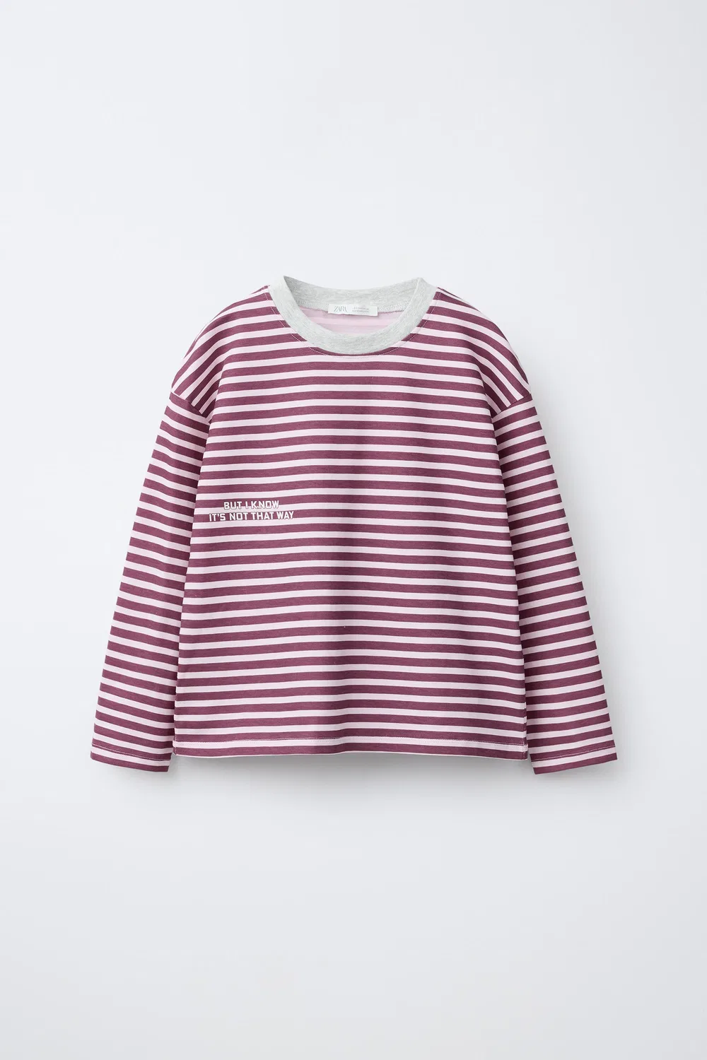 Пижама в полоску для детей 6-14 лет ZARA, Pink — фото 2