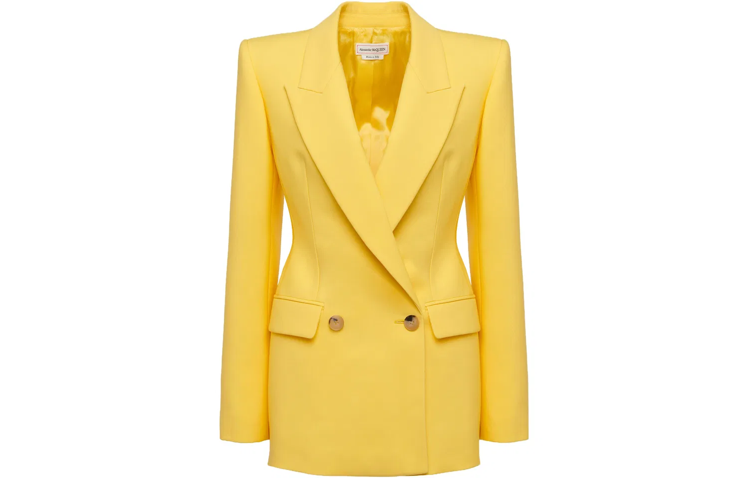 Женское пальто Alexander McQueen, Yellow