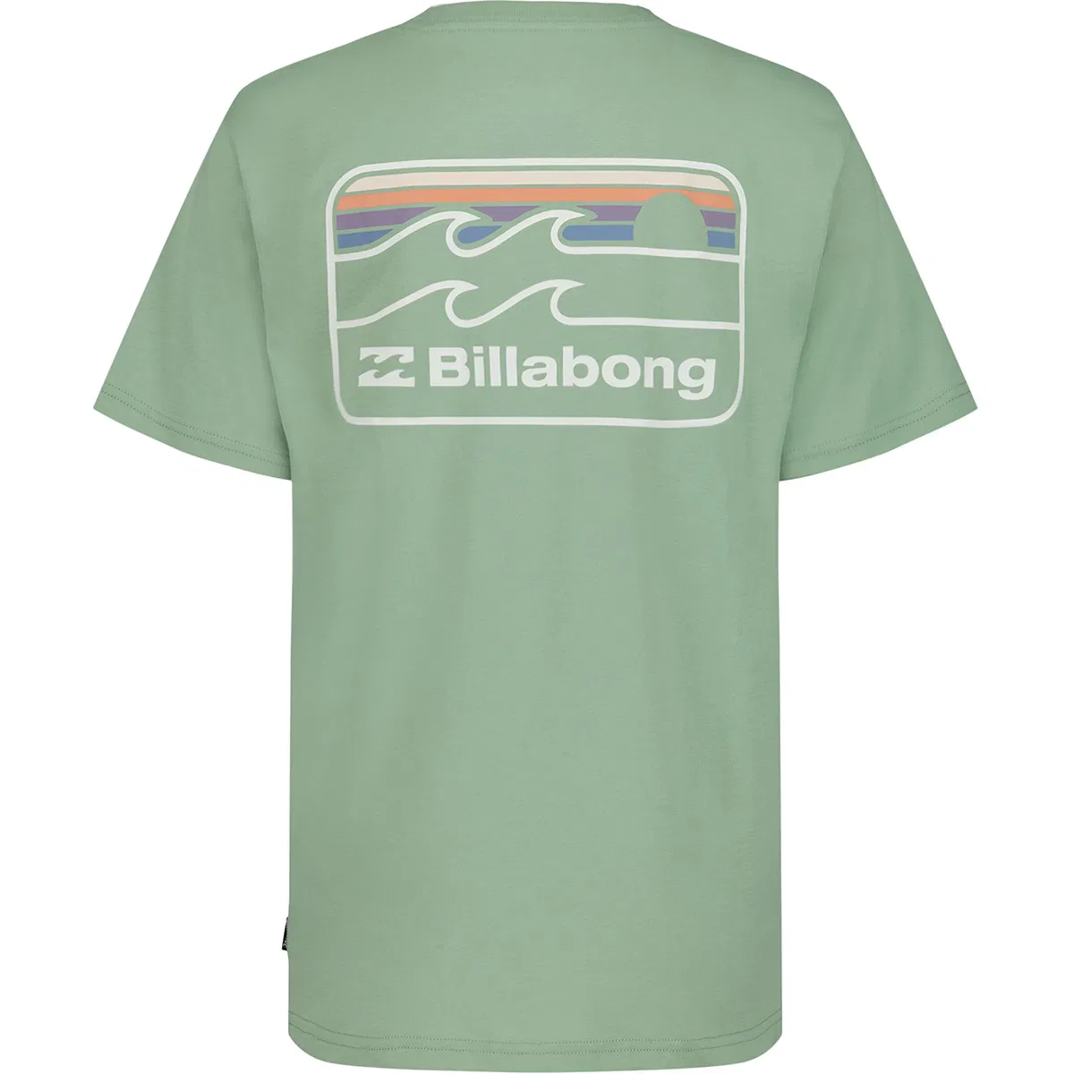 Детская футболка с принтом Runner Short-Sleeve Top Billabong, Green Ash