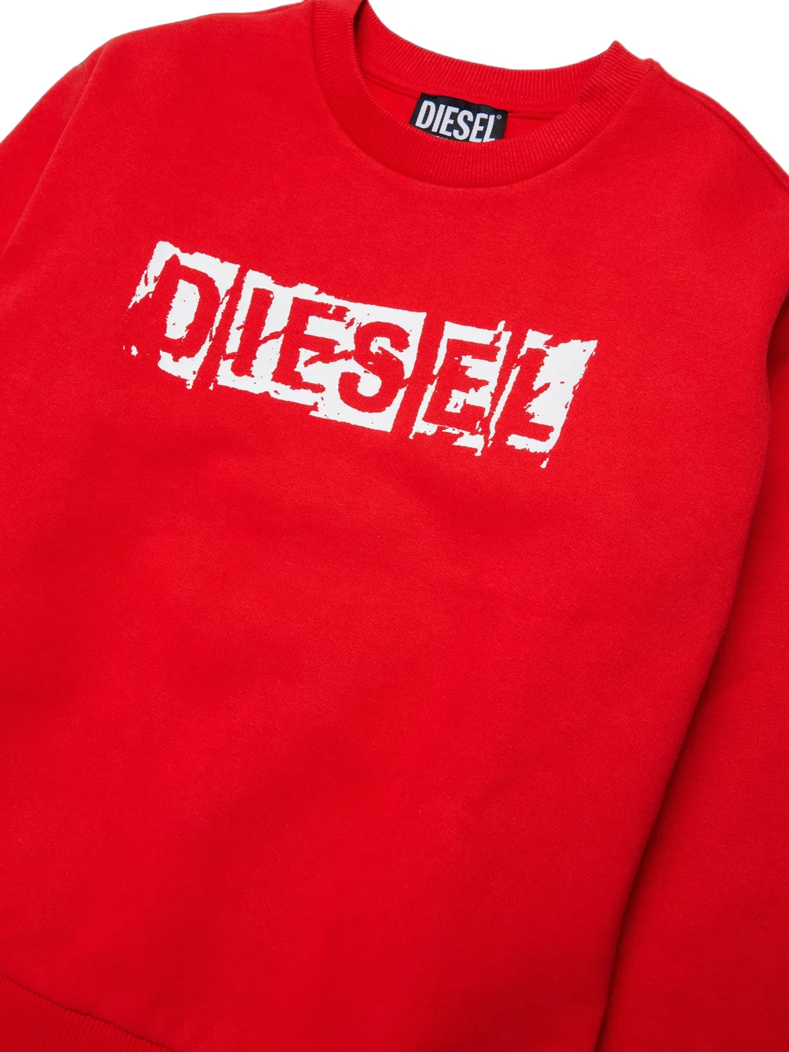Diesel Свитшот с логотипом красный — фото 2