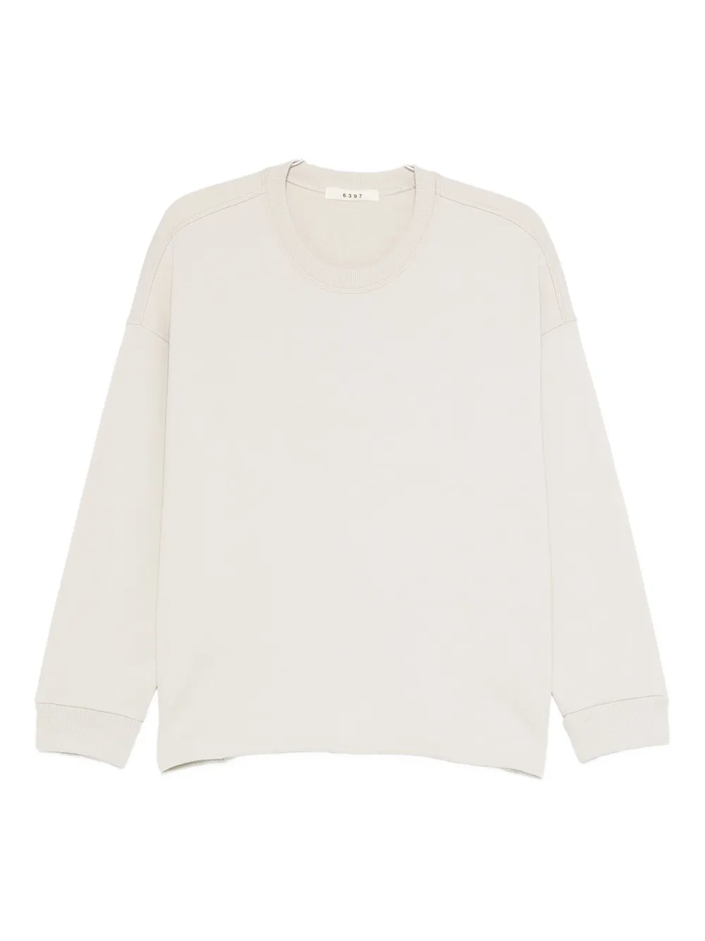 

Хлопковый свитшот с круглым вырезом 6397, нейтральный