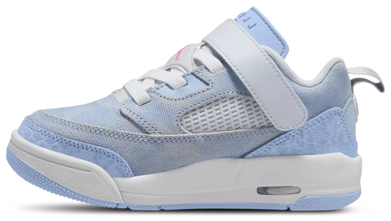 Кроссовки для девочек Spizike Low Jordan, розовый/синий — фото 2