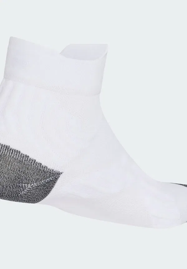Удобные спортивные носки унисекс для бега до щиколотки Adidas Performance, белый/черный — фото 3