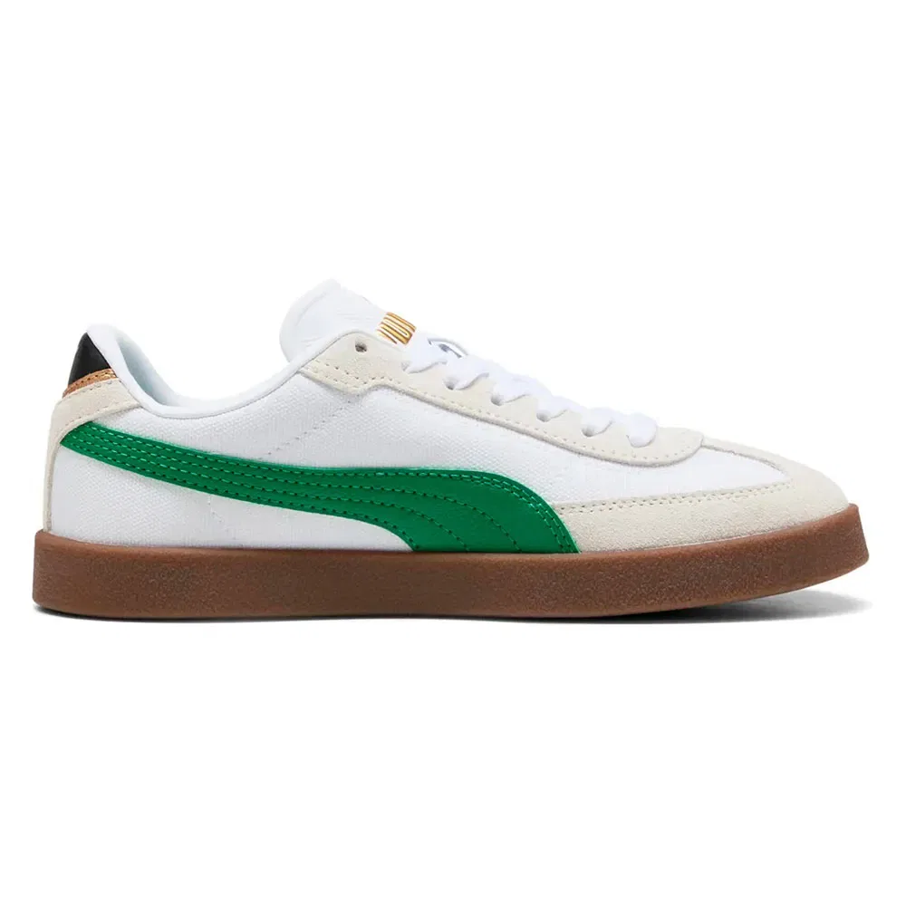 Детские кроссовки с замшевыми вставками Puma Club II Era CV, White — фото 3