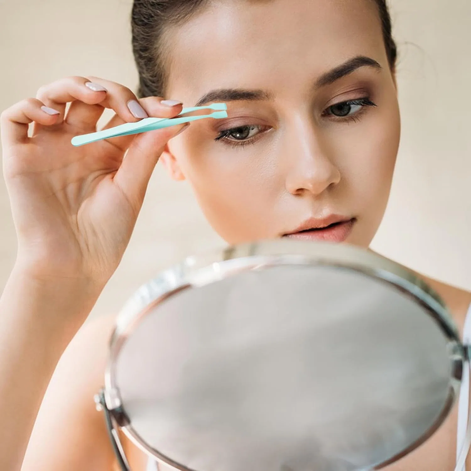Аппликатор для ресниц, из нержавеющей стали, Lnhgh, 1 шт, 11.9x1.1 см, Green — фото 2