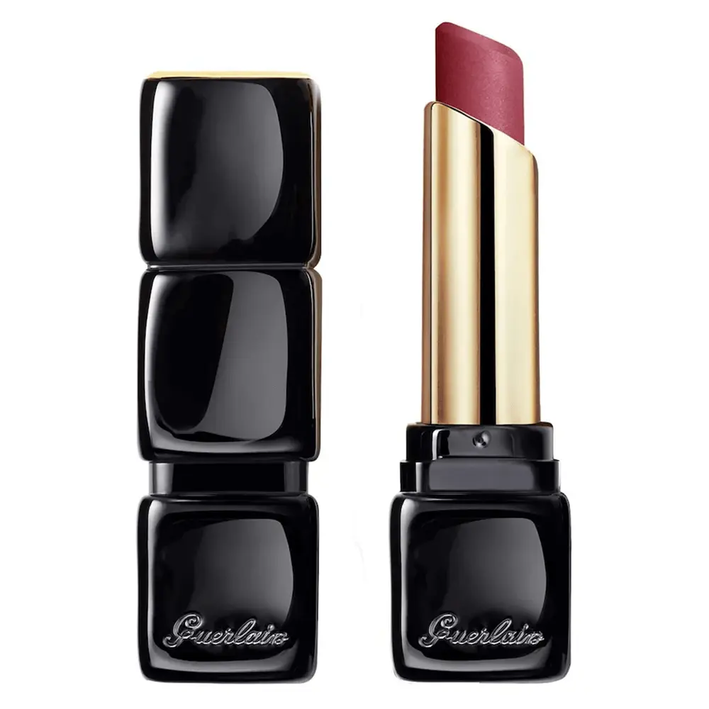Губная помада Guerlain KissKiss Tender Matte, темно-розовый — фото 2